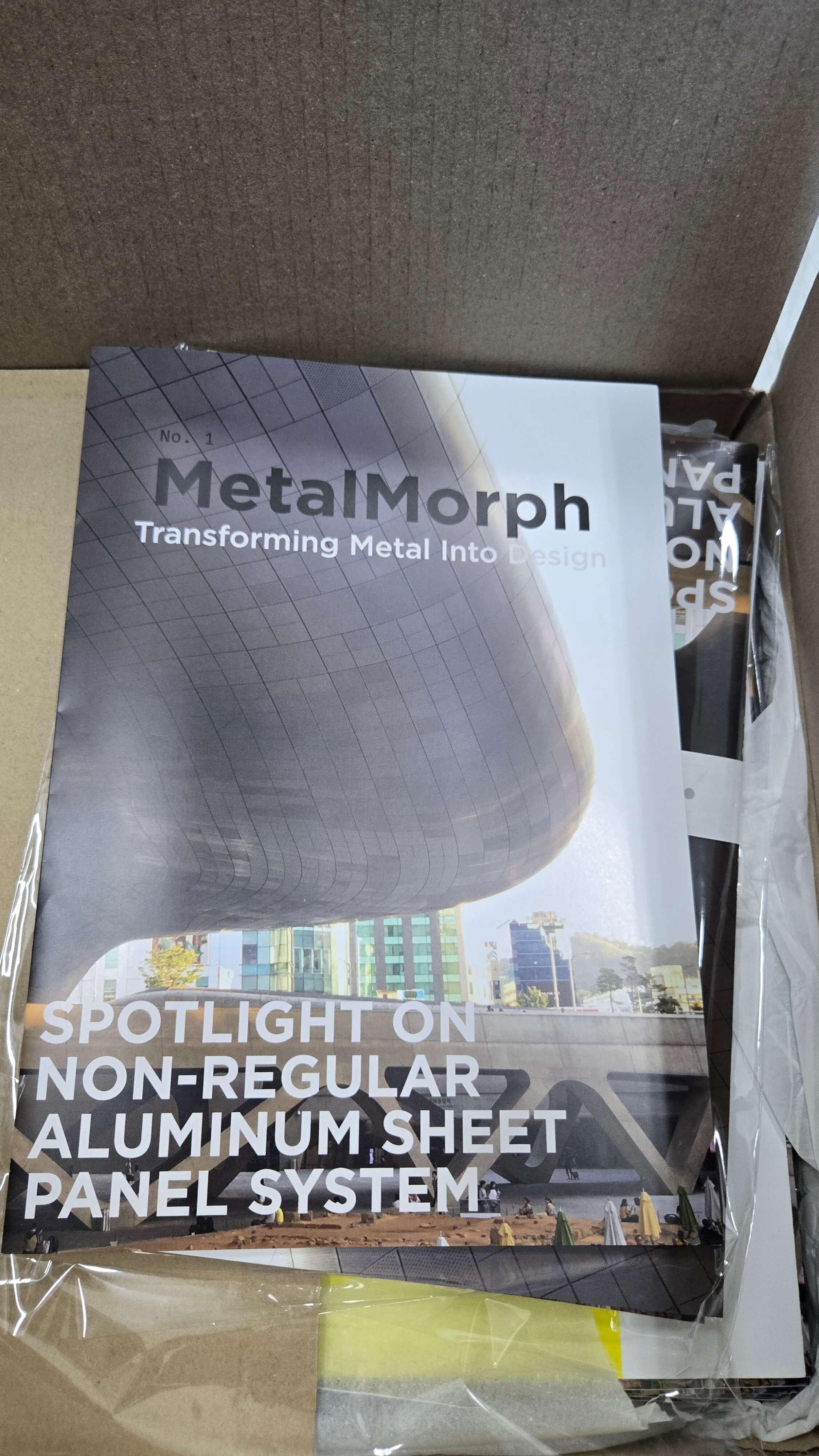 Visual identity on booth elements