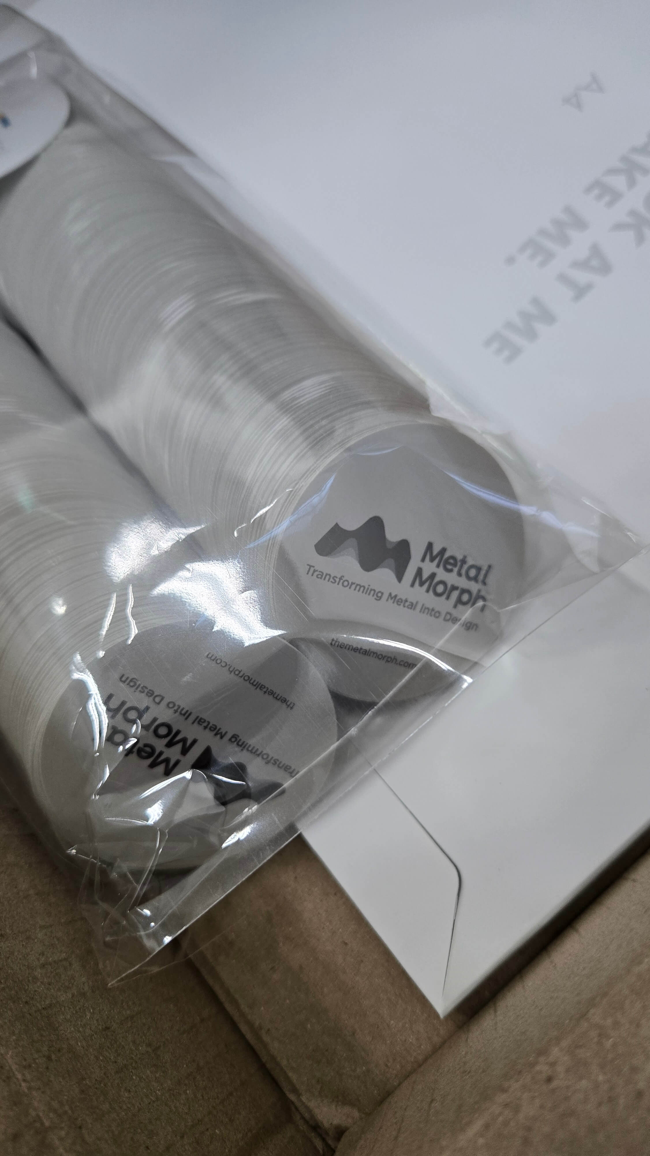 Brand details ready for installation